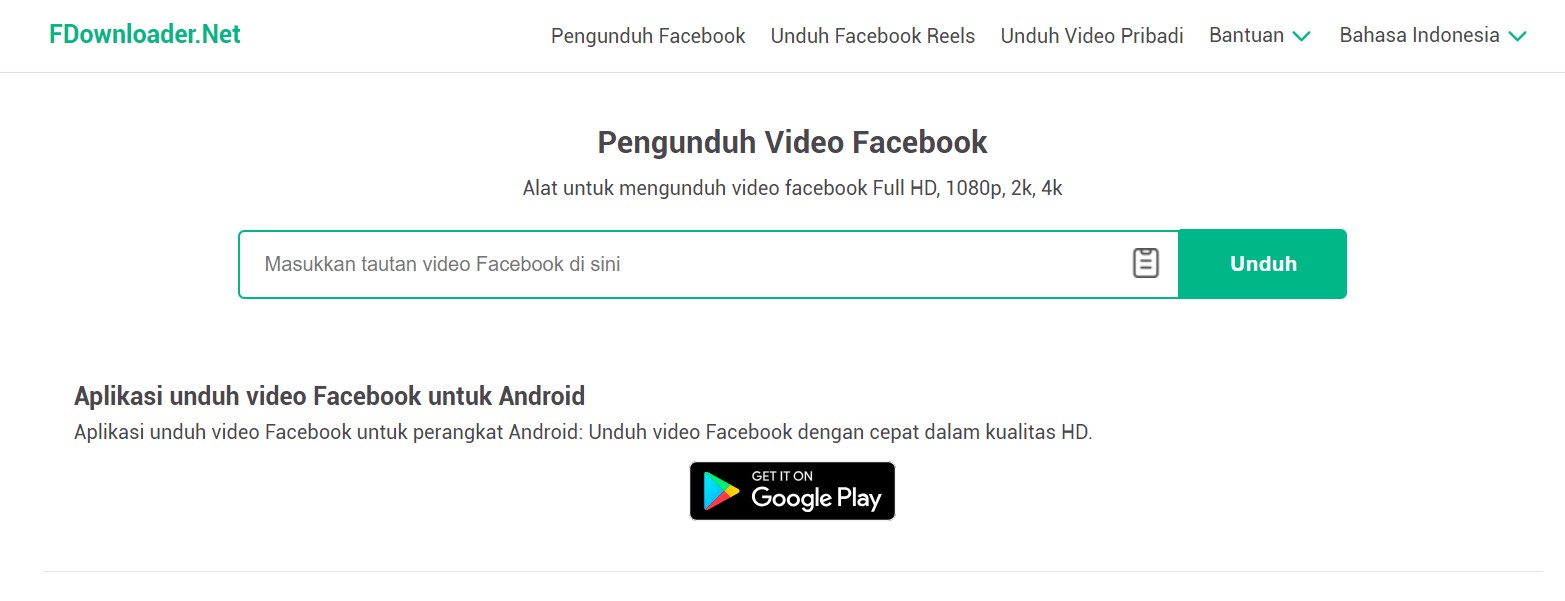 Downloader Video Facebook