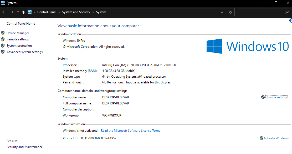 Cek Spesifikasi Melalui Control Panel atau Explorer
