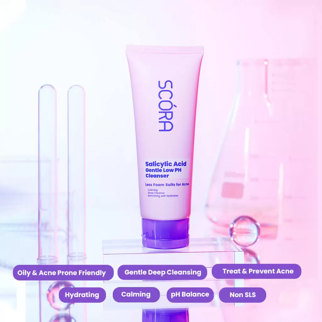 Cek Ingredients: Scora 0.5% Salicylic Acid Gentle Low pH Cleanser