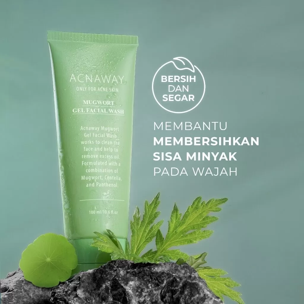 Cek Ingredients: ACNAWAY Mugwort Gel Facial Wash