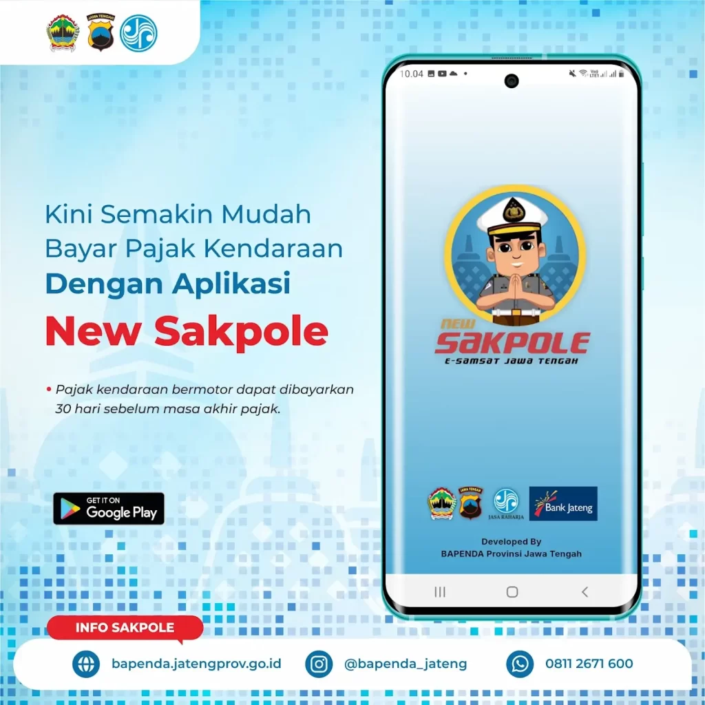sakpole e samsat jawa tengah